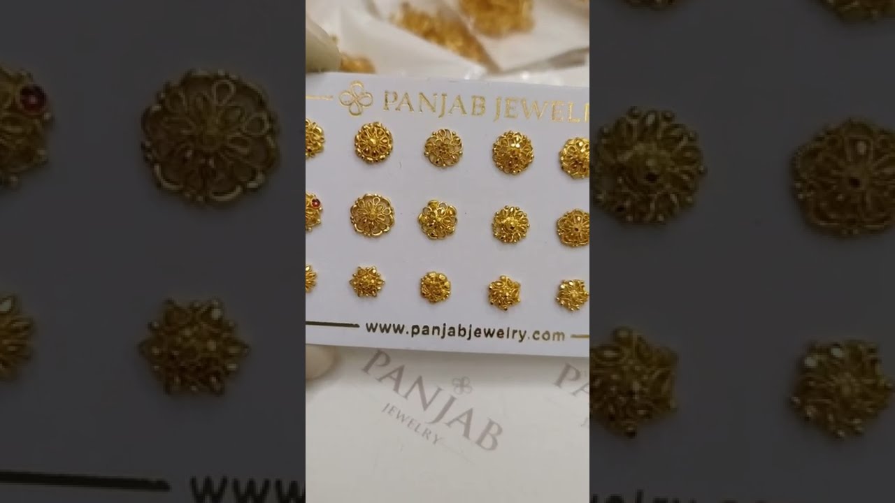 Elegant 2023 Gold Nose Pin Designs 💛