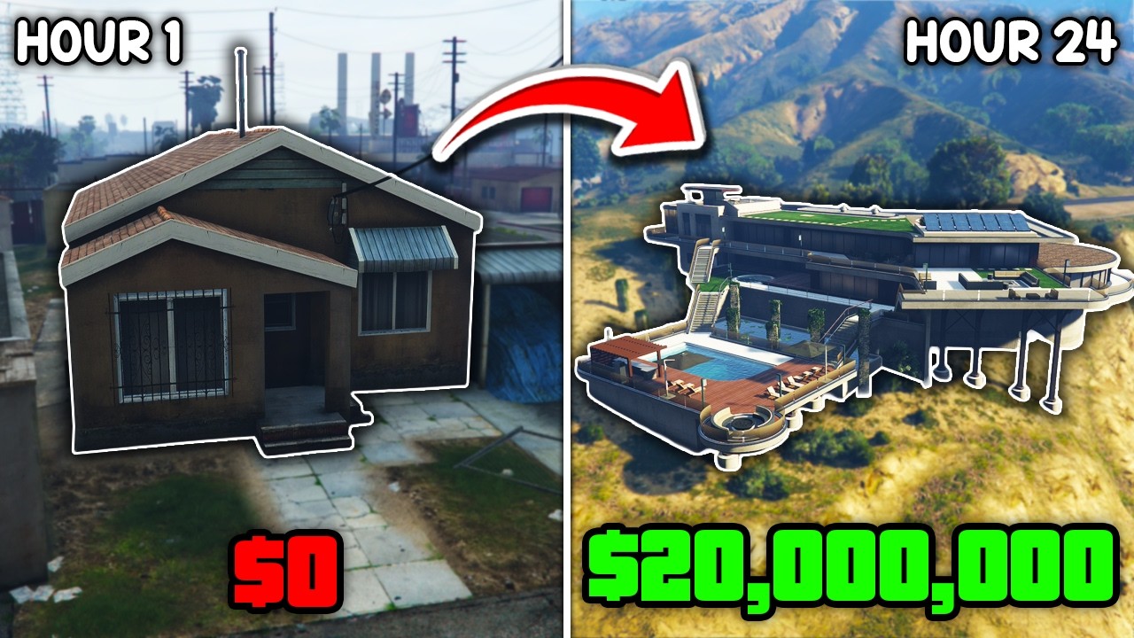 GTA Online: Mansion Unlock Time on New Accounts 🏡