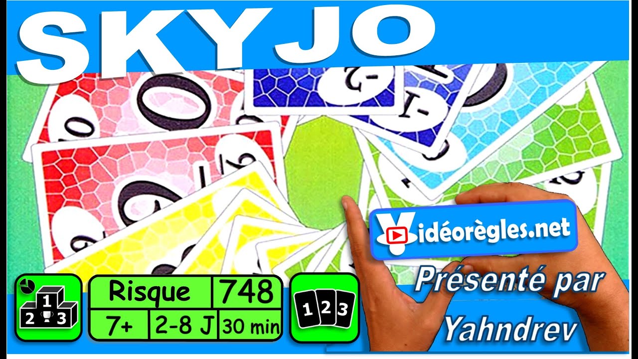 Règles du jeu Skyjo par Yahndrev 🎲