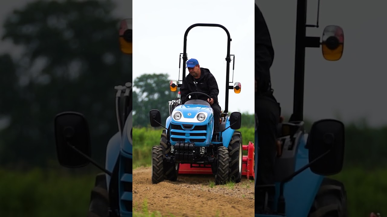 LS Tractor XJ 25 + Glebogryzarka Separacyjna – Mocny i Wszechstronny Traktor 🚜