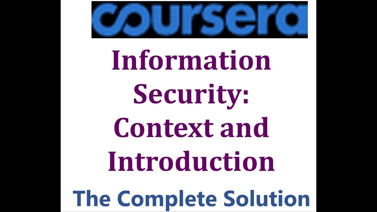 Master the Basics of Information Security: Complete Course Overview 🔒