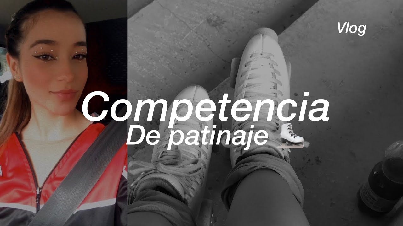 ¡Así fue mi competencia de patinaje artístico! Vlog desde adentro ❄️