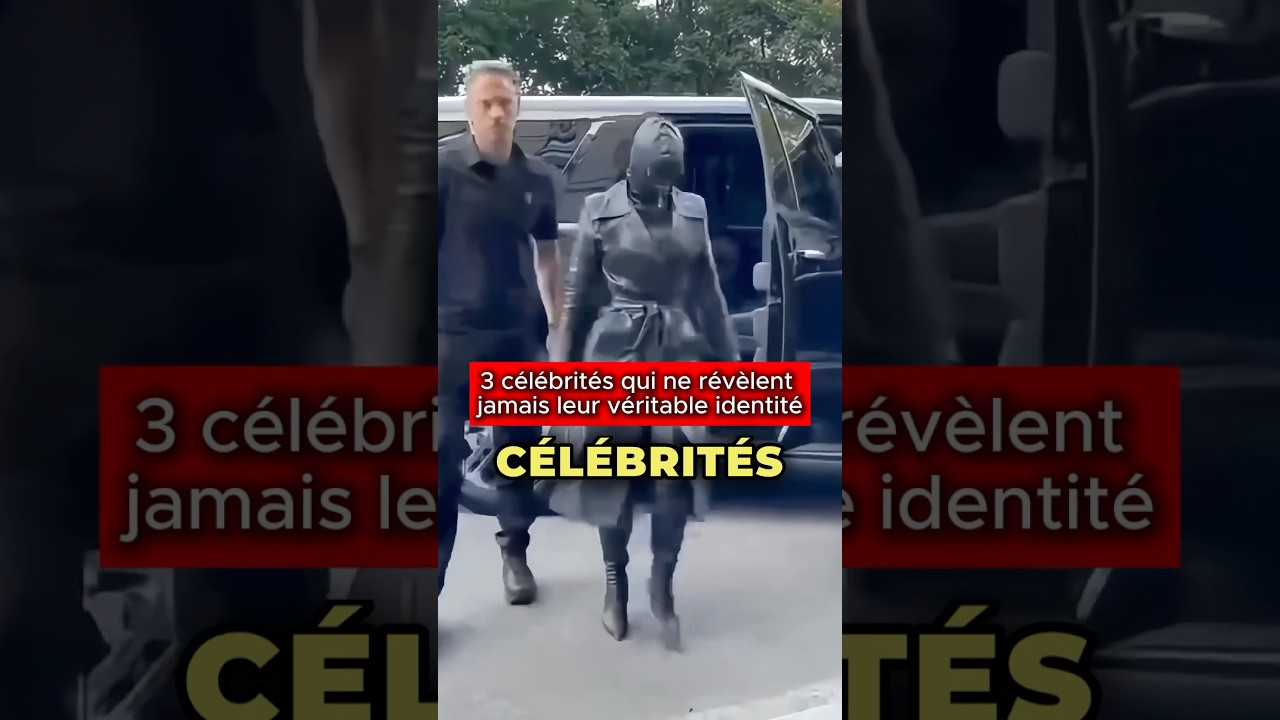 3 célébrités qui ne révèlent jamais leur véritable identité !