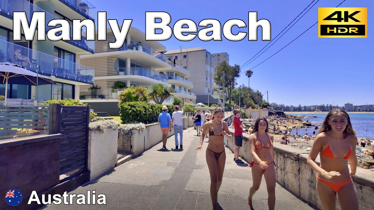 Explore Manly Beach, Sydney in Stunning 4K HDR | December 2024 Walking Tour 🇦🇺