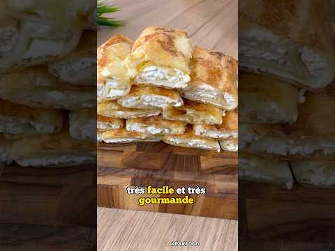 - Délice croustillant à la Pâte Filo et Ricotta - 🤤 TROP BON ! 😁 #short