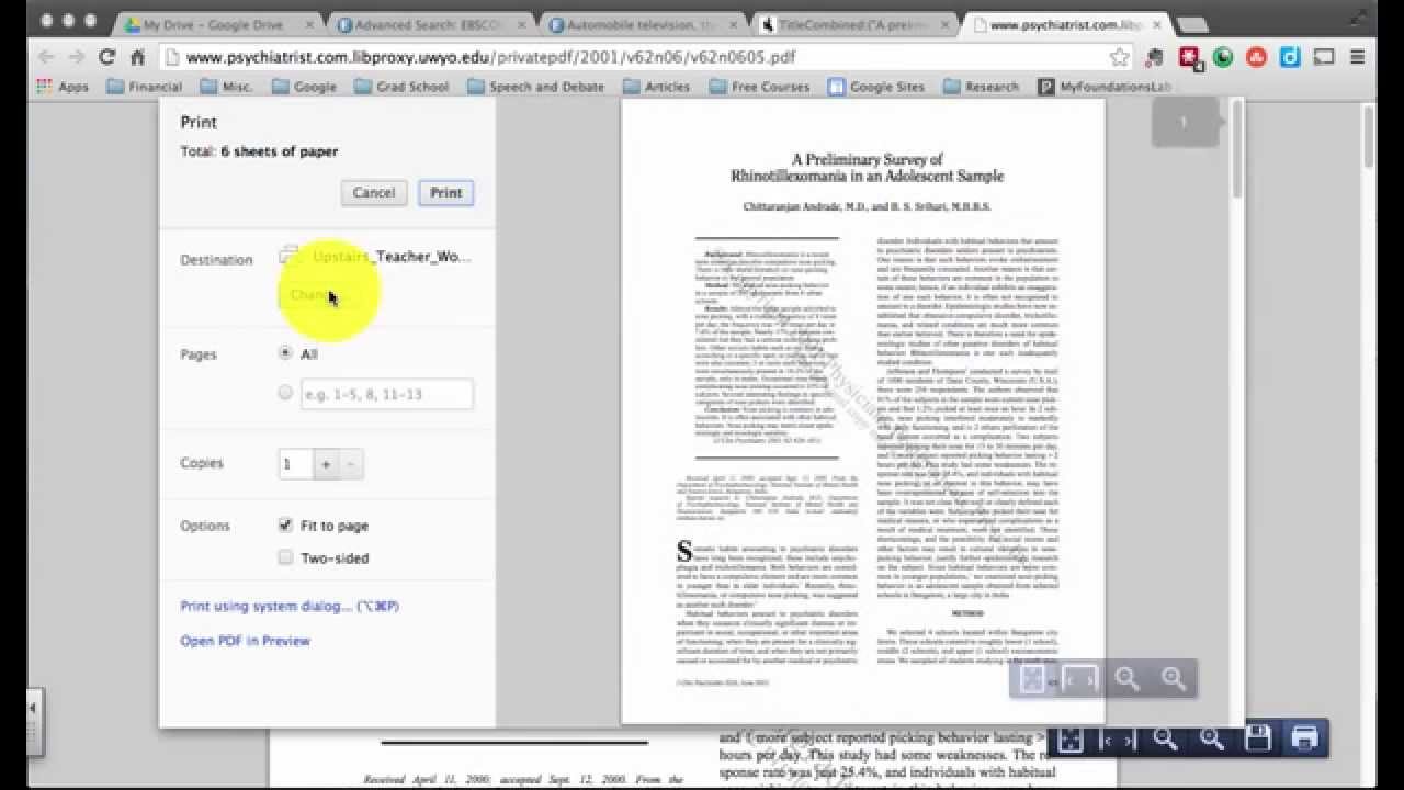 Save PDFs from Chrome to Google Drive π₯