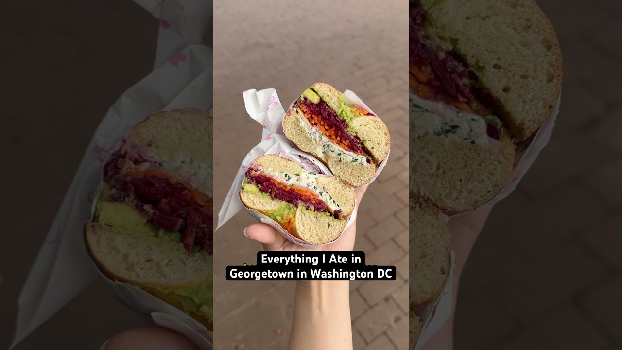 My Food Crawl in Georgetown, Washington DC 🍽️