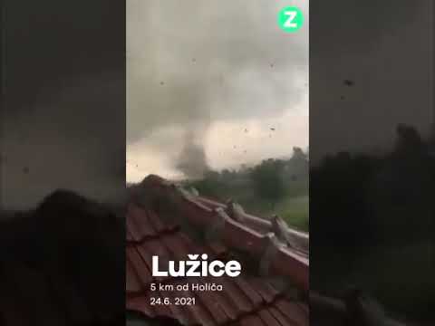 tornádo Lužice