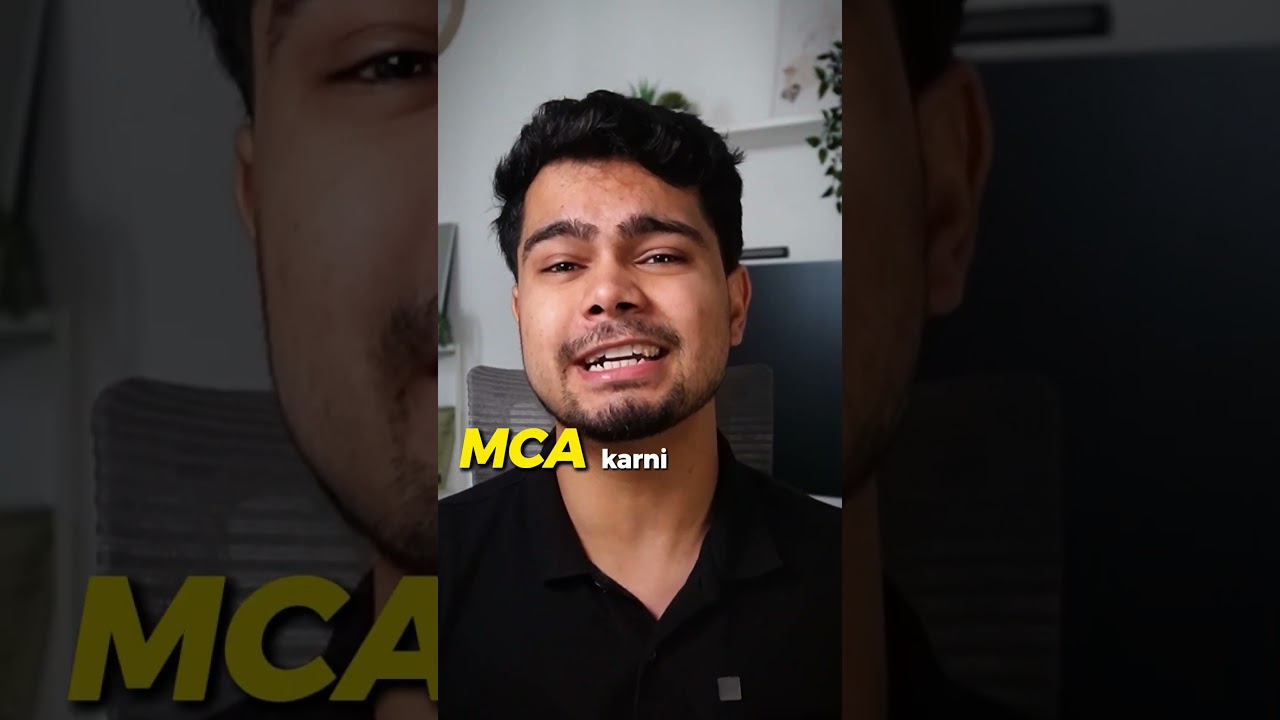 BCA to 15 LPA+ Job Possible? 🤔 BCA v B.Tech