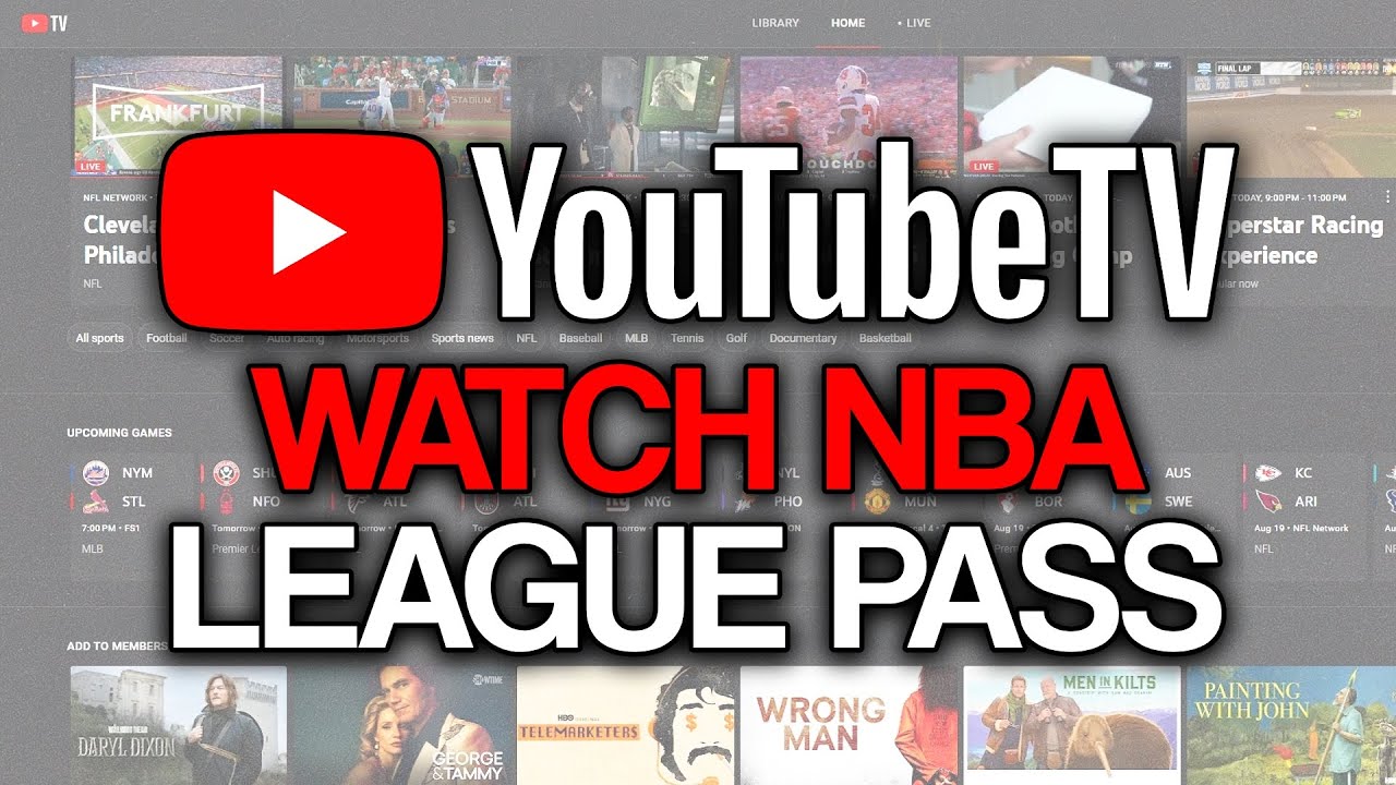 Get NBA League Pass on YouTube TV (2025) 🏀