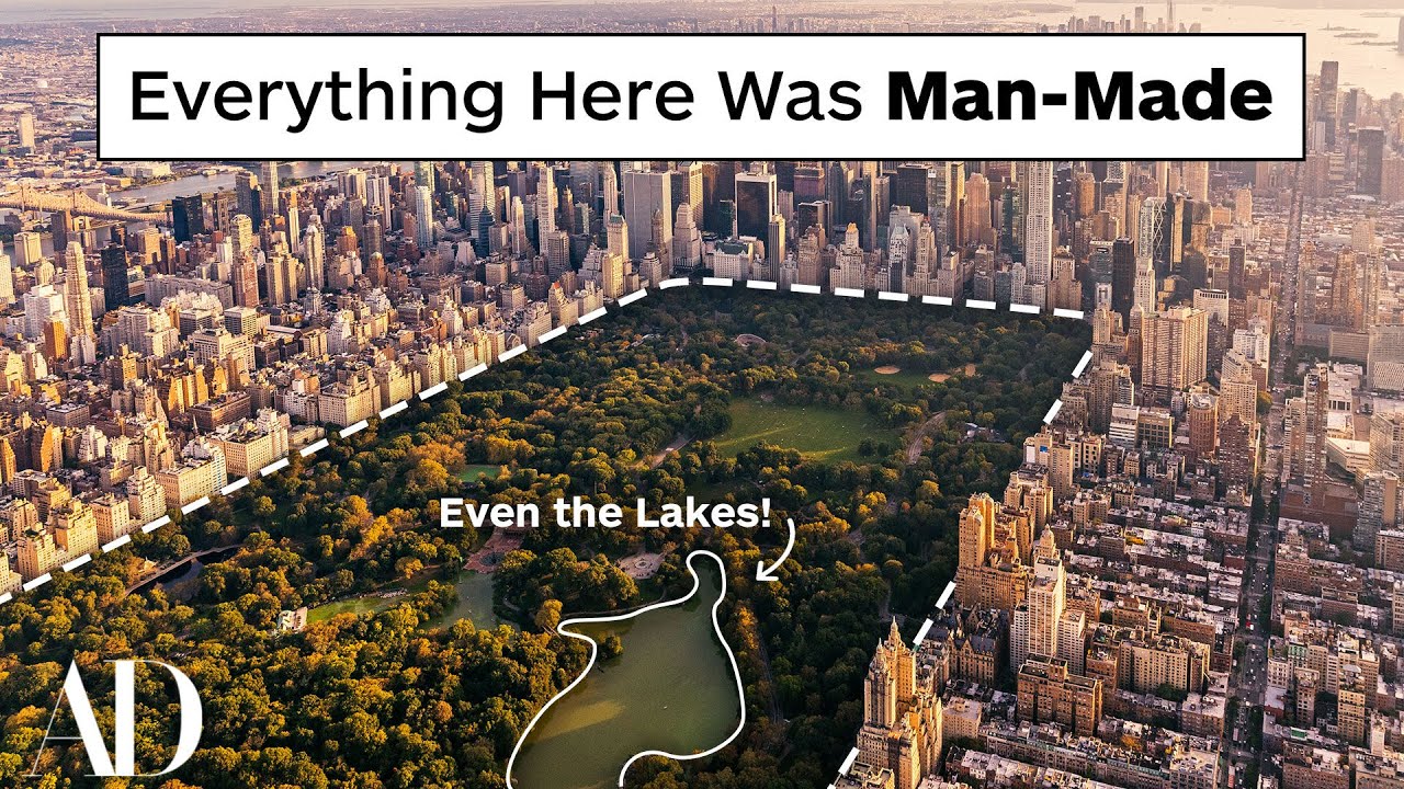 How Central Park Was Designed, Not Just Nature 🌳