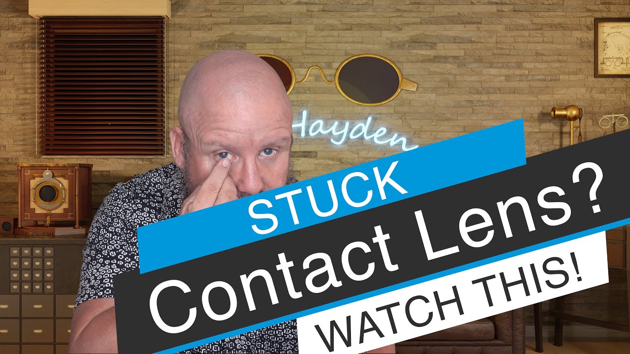 Stuck Contact Lens? Watch This First ποΈ