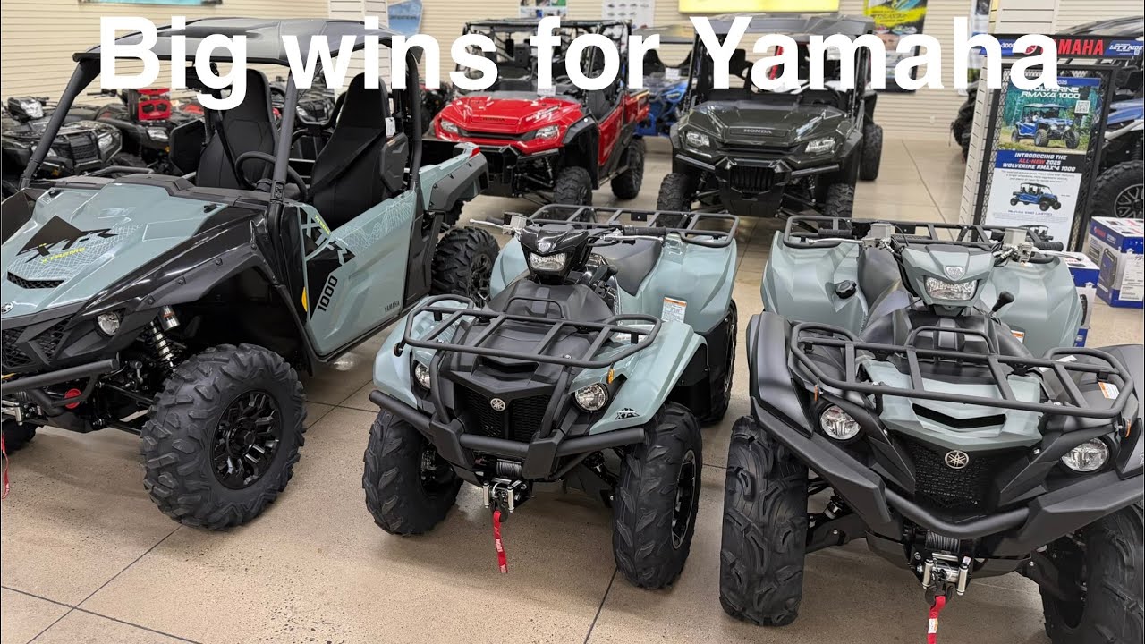 Yamaha 2026 XTR Lineup: Kodiak, Grizzly & Wolverine 🚀