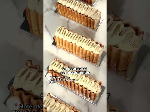 Matthieu Carlin, Chef Pâtissier de l'Hôtel de Crillon, présente Butterfly Pâtisserie