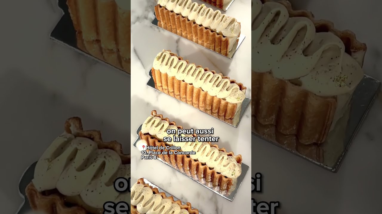 Découvrez Butterfly Pâtisserie avec le Chef Matthieu Carlin à l'Hôtel de Crillon 🍰