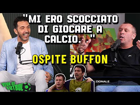 OSPITE BUFFON a VIVA EL FUTBOL RACCONTA il RITIRO dal CALCIO con ADANI CASSANO e VENTOLA