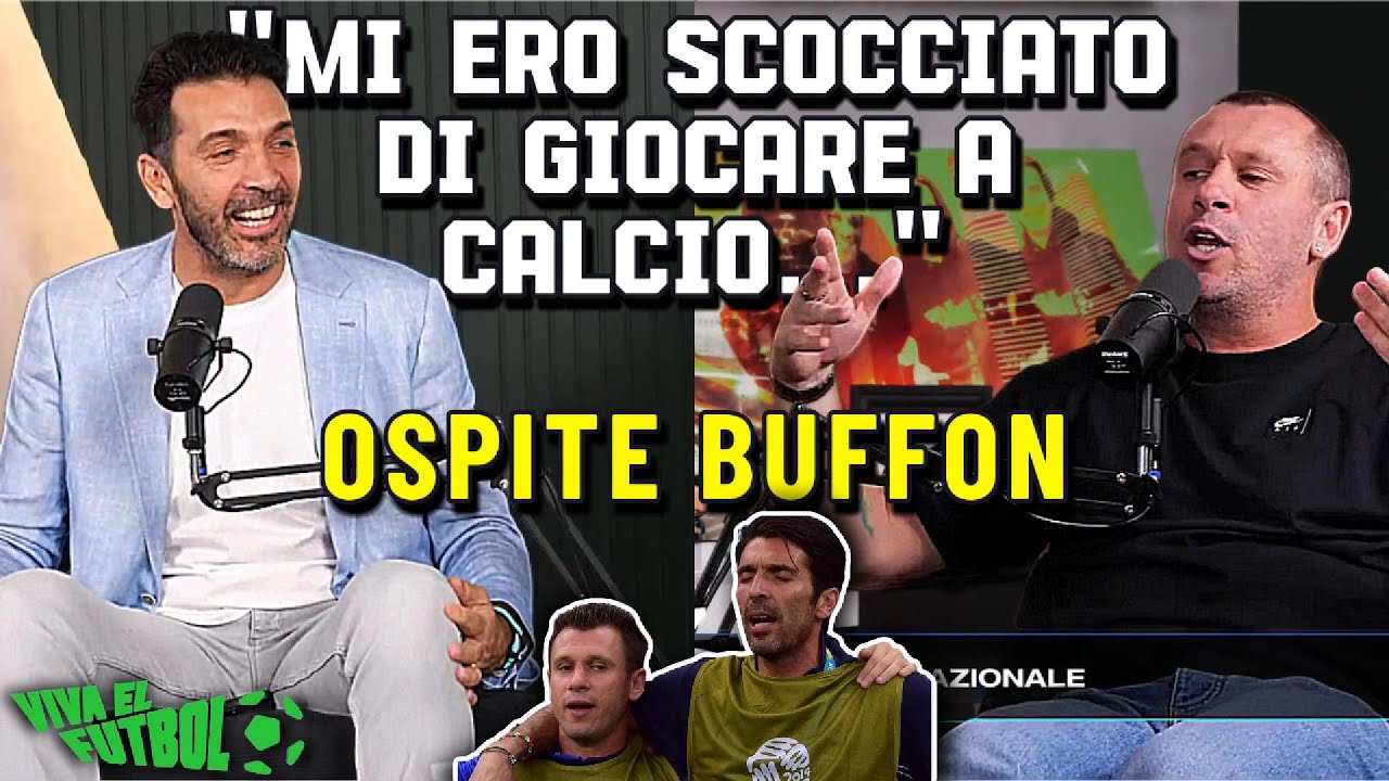 Buffon Discusses His Retirement from Football on Viva El Futbol with Adani, Cassano, and Ventola