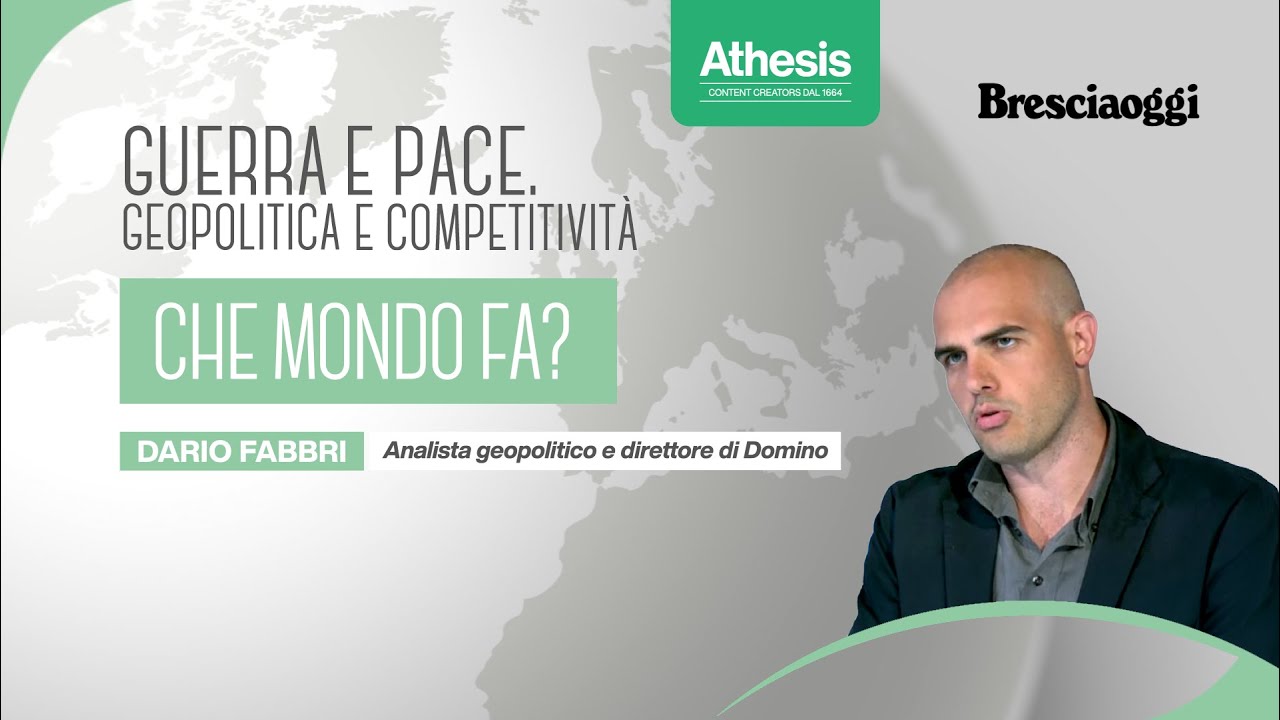 Dario Fabbri a Brescia 2025: Analisi Geopolitica e Tendenze Globali 🌍