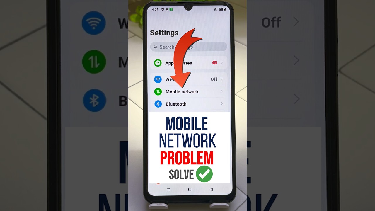 Fix Mobile Network Not Available 📱