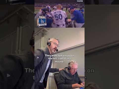 LA Dodgers repeat as World Series CHAMPIONS ⚾️🏆 #shorts