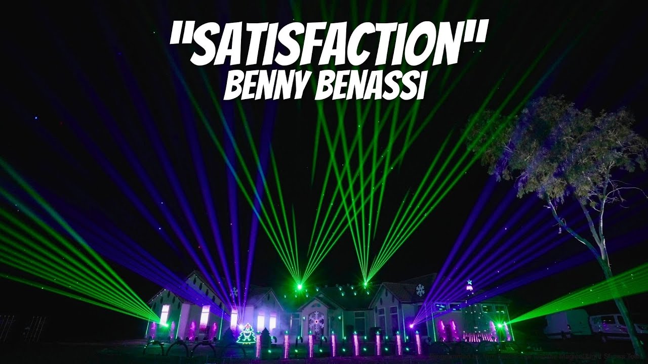 2024 Spectacular 2024 Christmas Light Show Featuring Benny Benassi's 'Satisfaction' Remix π