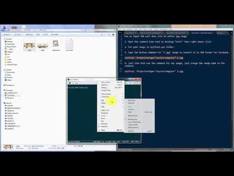 How to Add 360° EXIF Data to Your Edited JPG Using ExifTool 📸