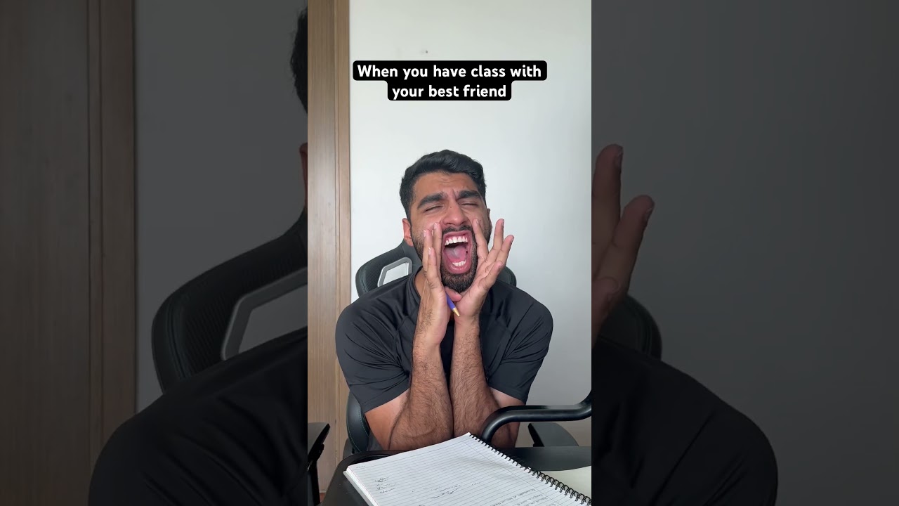 No Work Gets Done in Class 😂