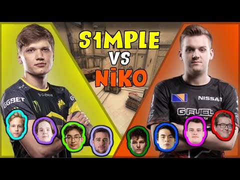 S1mple & Monesy vs FaZe Niko | FPL CS:GO Stream Battle 🎮