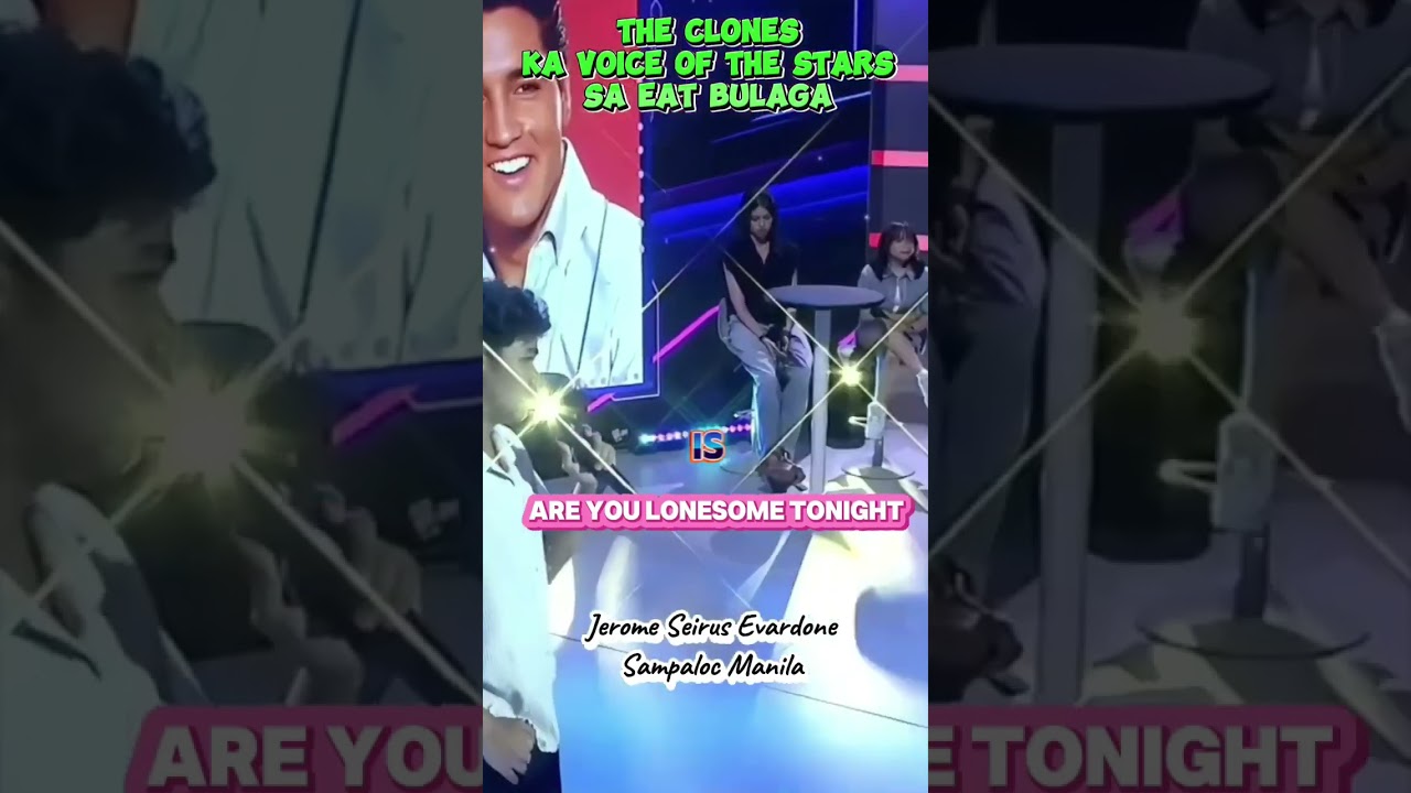 Amazing! Truly the Voice of Elvis Presley! The Clones Ka Voice of the Stars sa Eat Bulaga.