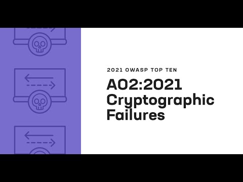2021 OWASP Top Ten: Cryptographic Failures