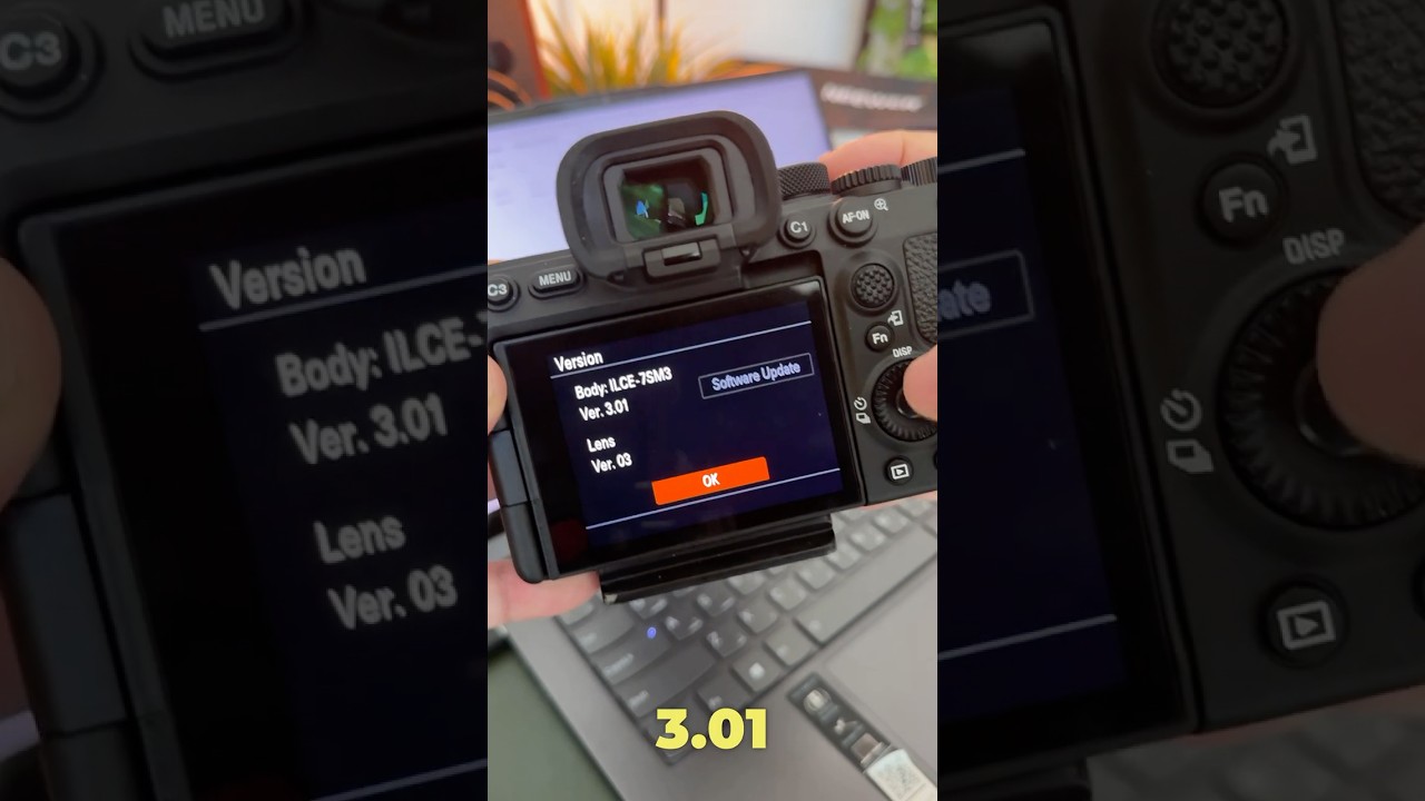 Sony a7S III Firmware Update 🚀