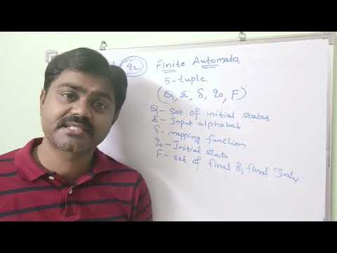 introduction to Formal languages and automata theory | Theory of computation | Finite Automata