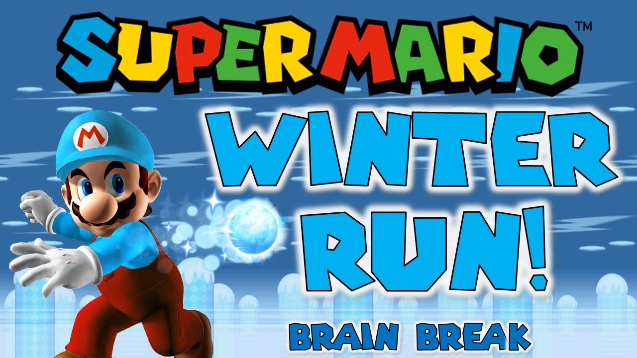 Super Mario Winter Run Challenge ❄️