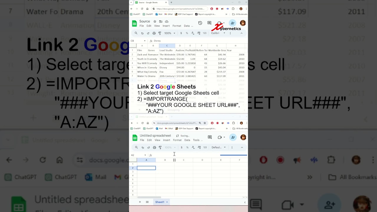 Link Two Google Sheets Easily π