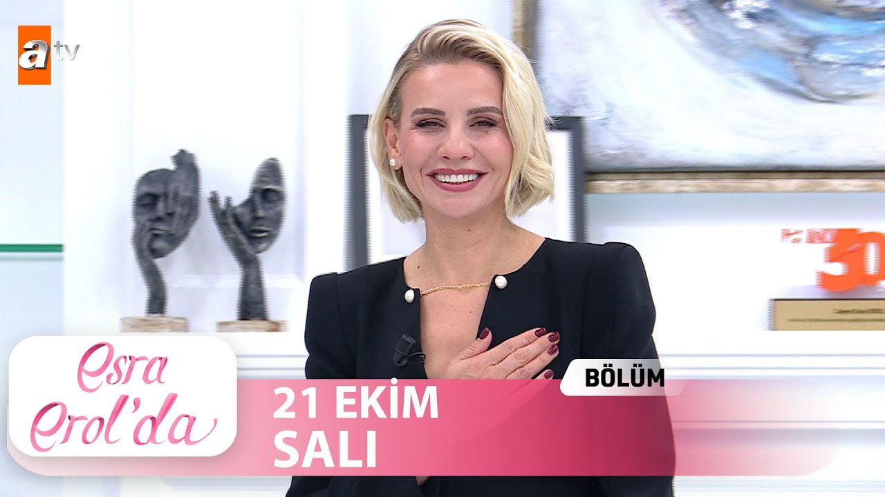 Esra Erol'da 21 Ekim 2025 - Tek Parça ve Özel Kolajlar