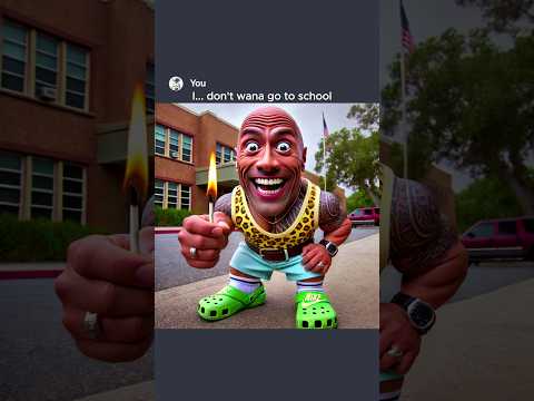 I Don't Wana Go To School (Ai Edition) 📚 #ai #chatgpt #aiart