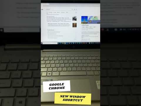 Open New Chrome Window with Keyboard Shortcut