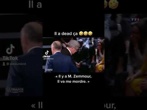 Mélenchon : « Il y a M. Zemmour, il va me mordre » 🤣