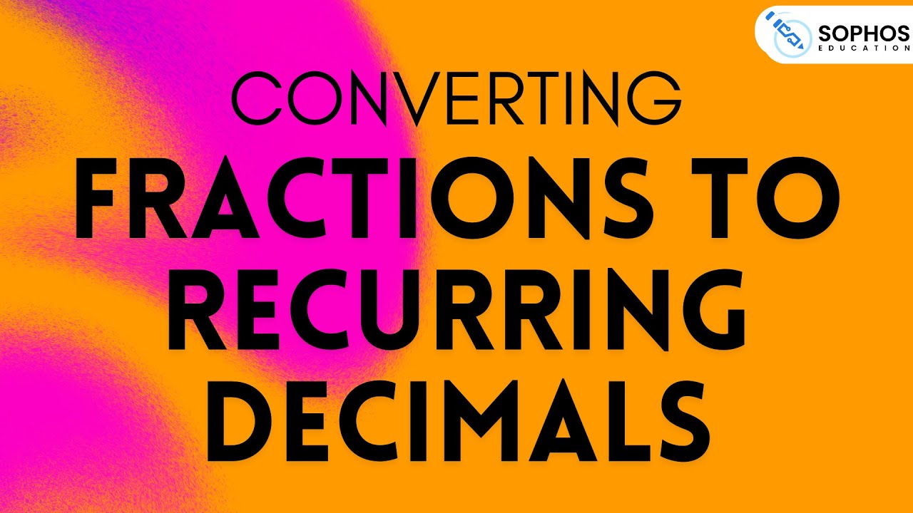 Master Converting Fractions to Recurring Decimals with Easy Steps 🔢