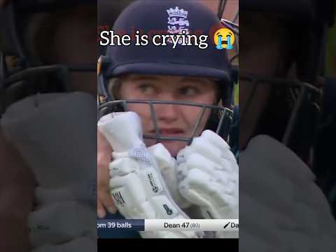 Deepti Sharma run out Charlotte Dean  full video, and dean started crying |  #indiavsengland #viral