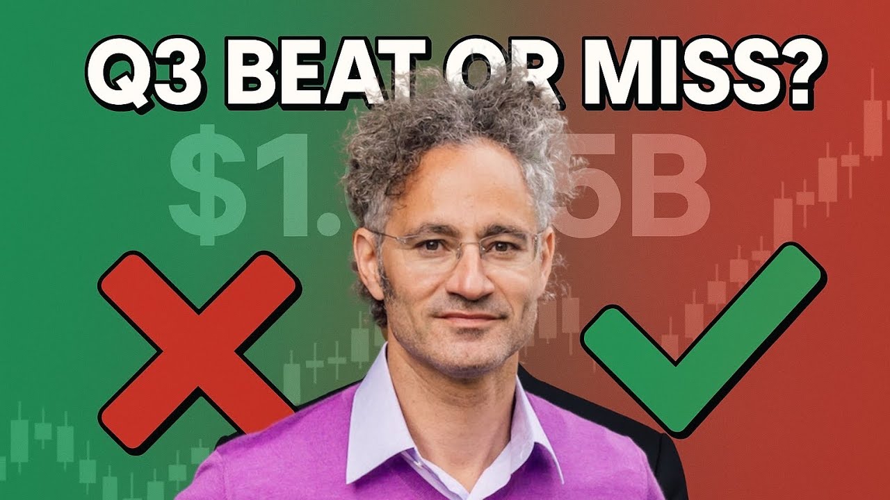 Palantir Q3 Earnings Preview (November 3rd) π β What to Expect