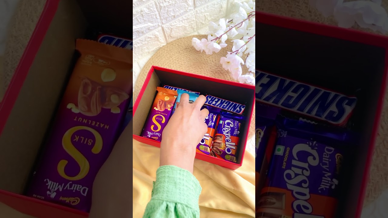 Purple Chocolate Hamper Gift 🎁