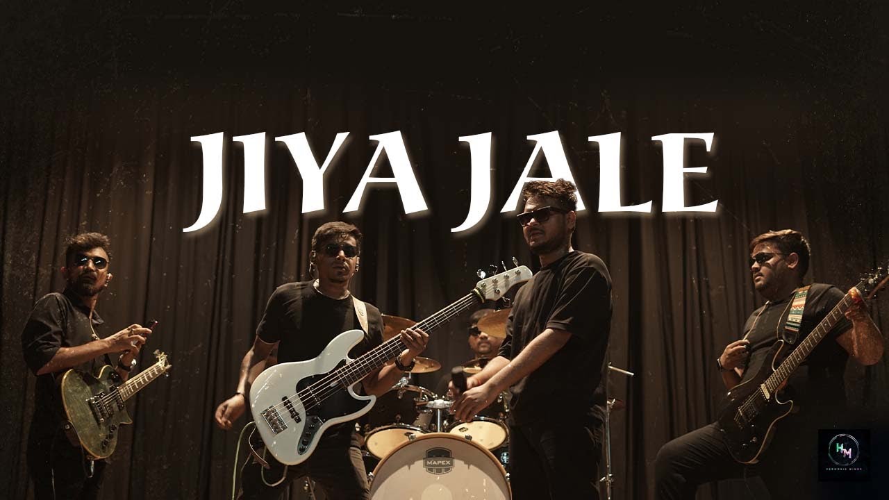 Jiya Jale Rock Cover | The Hermonic Minor 🎸