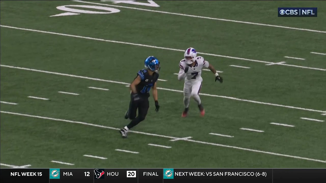 Amon-Ra St Brown vs Taron Johnson & Christian Benford (2024) | WR vs CB Duel