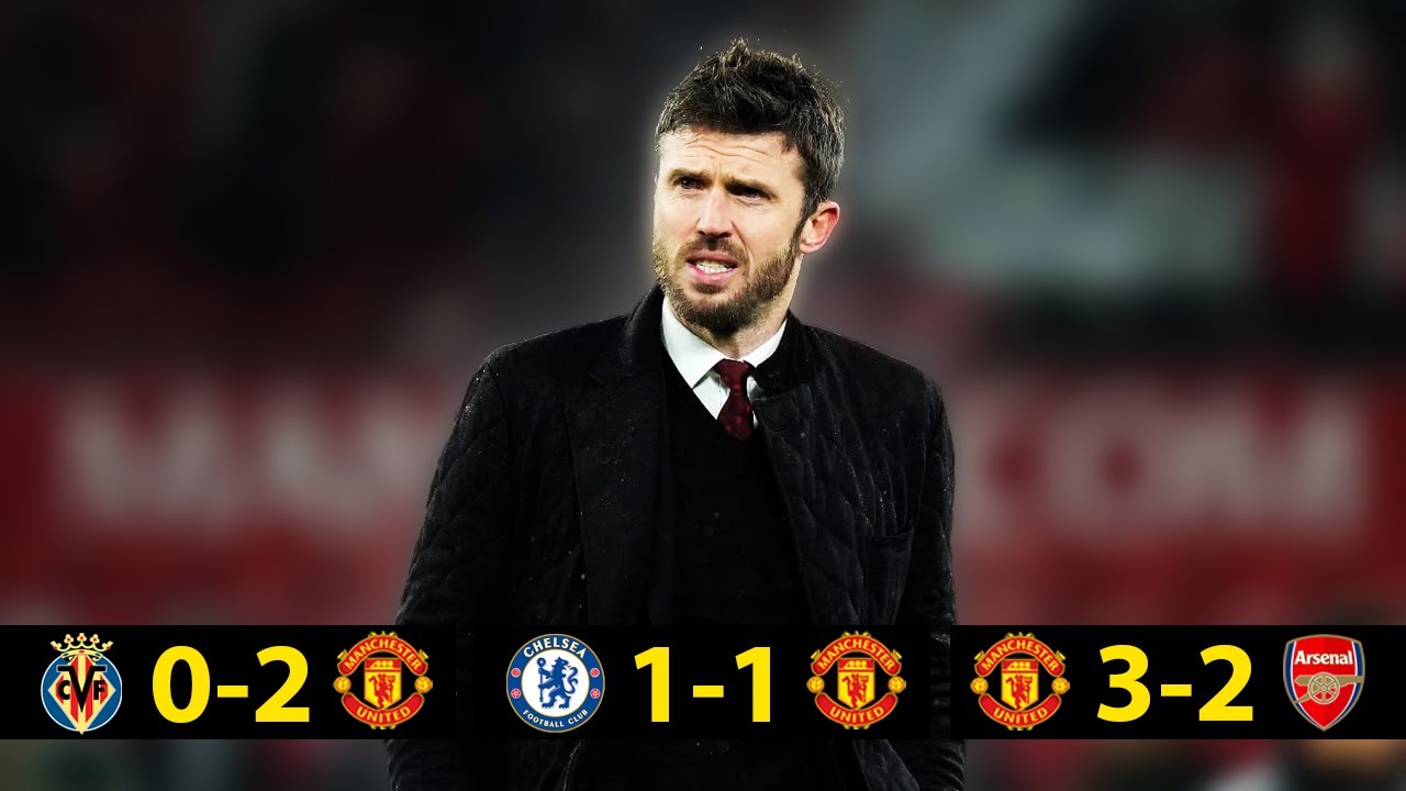When Did Man United Play Under Michael Carrick? ⚽