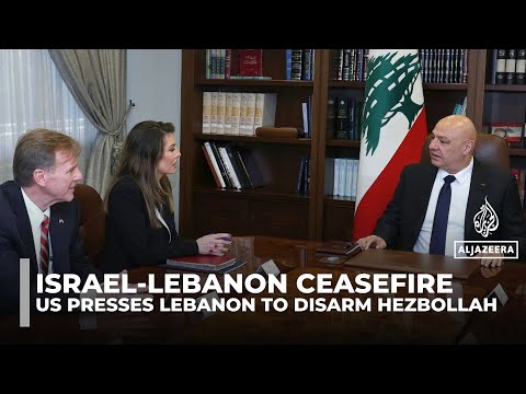 Lebanon’s Aoun calls for end to Israeli attacks in meeting with US envoy