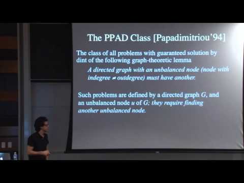 Constantinos Daskalakis: "Computational Complexity in Games and Auctions" Part II