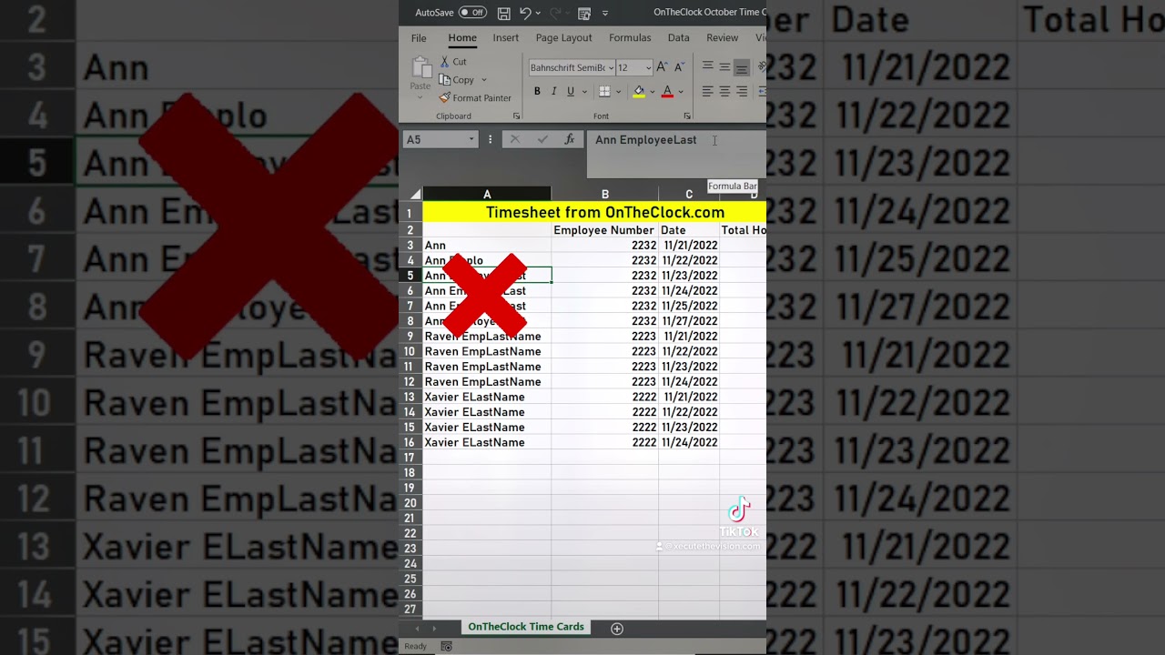 Quick Excel Tip: Remove or Replace Text Without Delete β¨