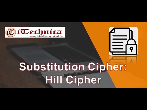 4. Substitution Cipher: Hill cipher