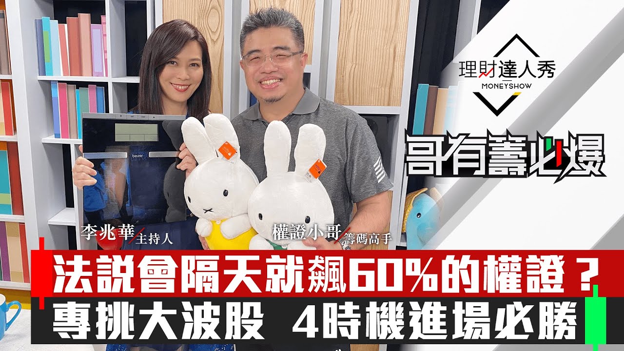【哥有籌必爆】第5集:掌握這些時間點,權證爆賺60%!法說會後的高潛力大波股分析🔥